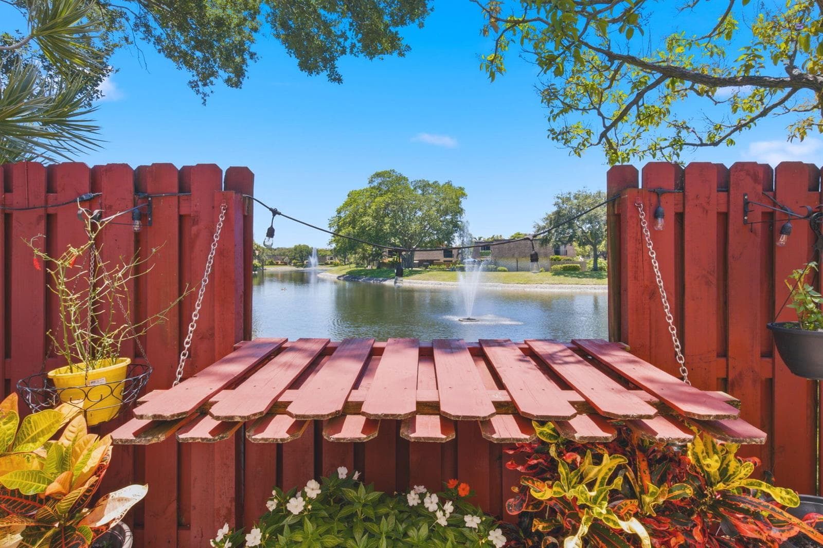 Special Feature Fence Opening