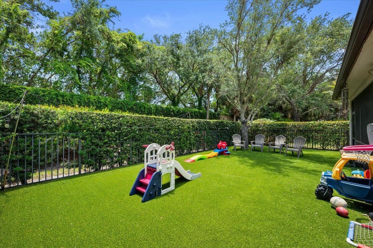 Fenced-In Backyard