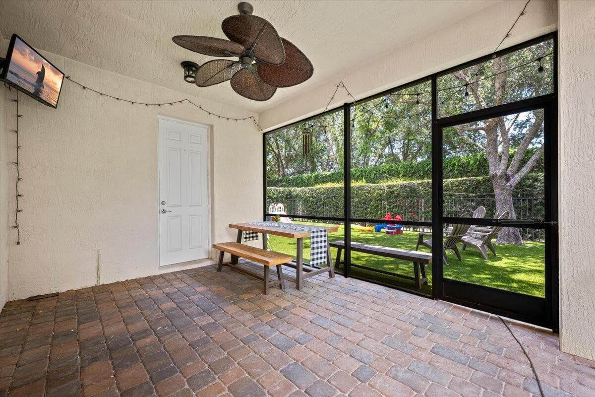 Screened-In Covered Patio