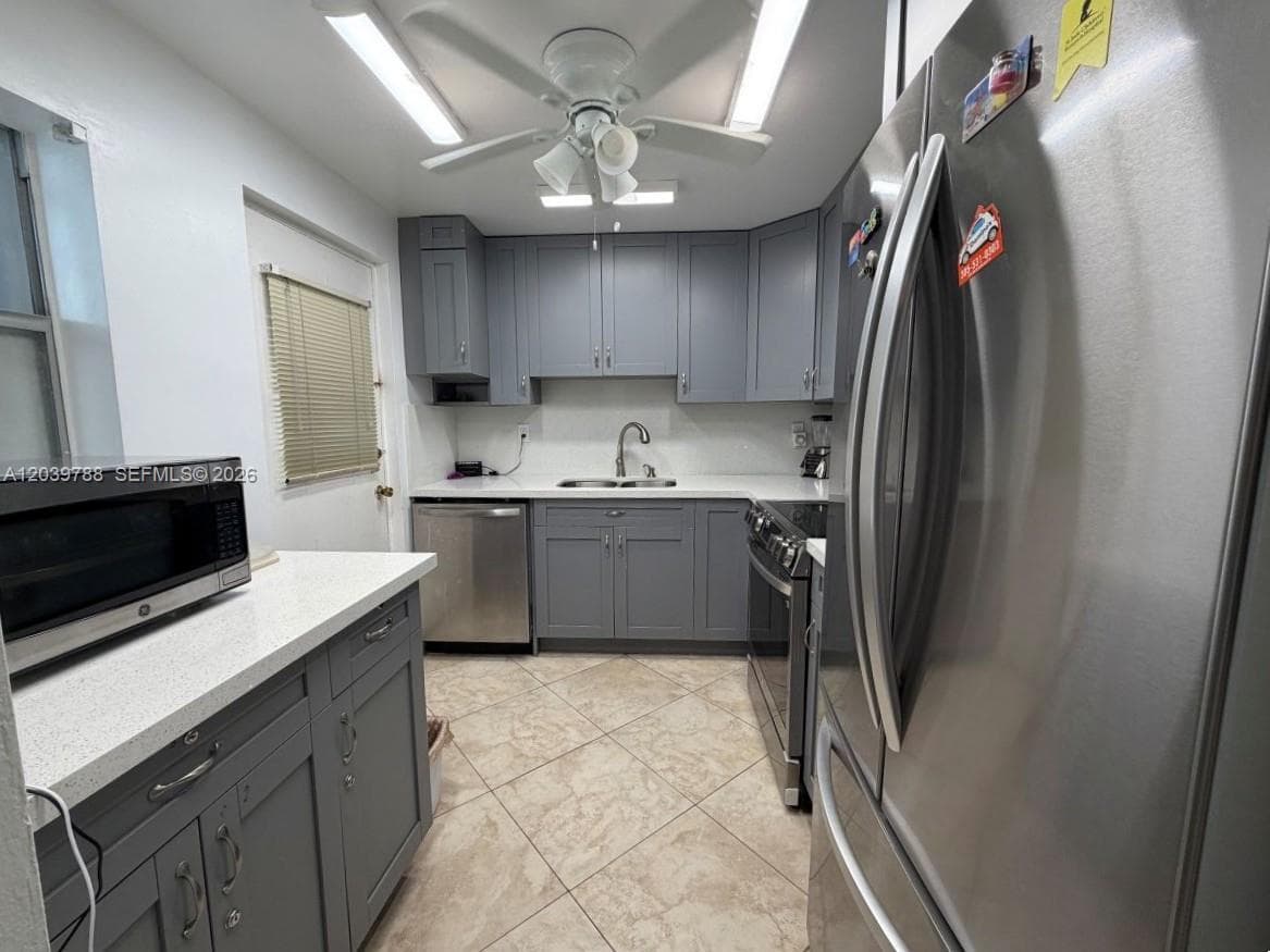 Remodeled kitchen