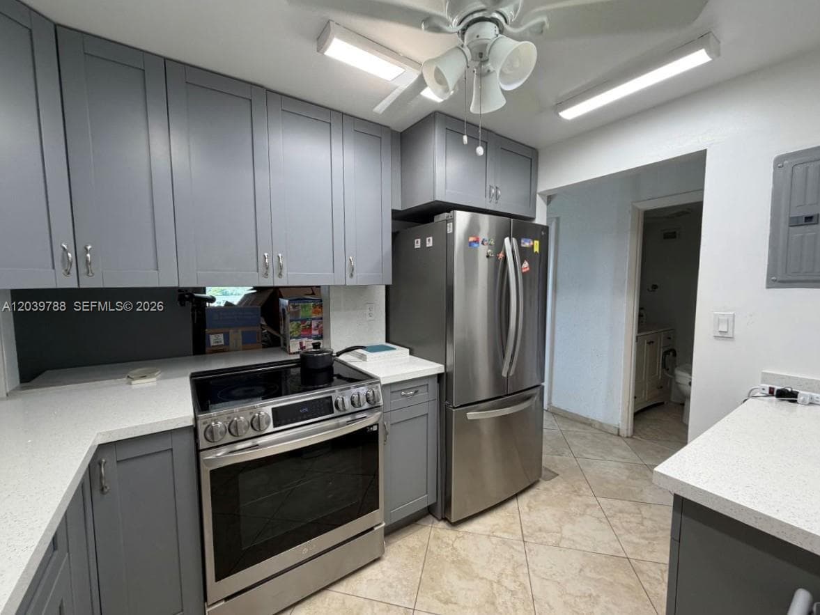 Kitchen with updated appliances