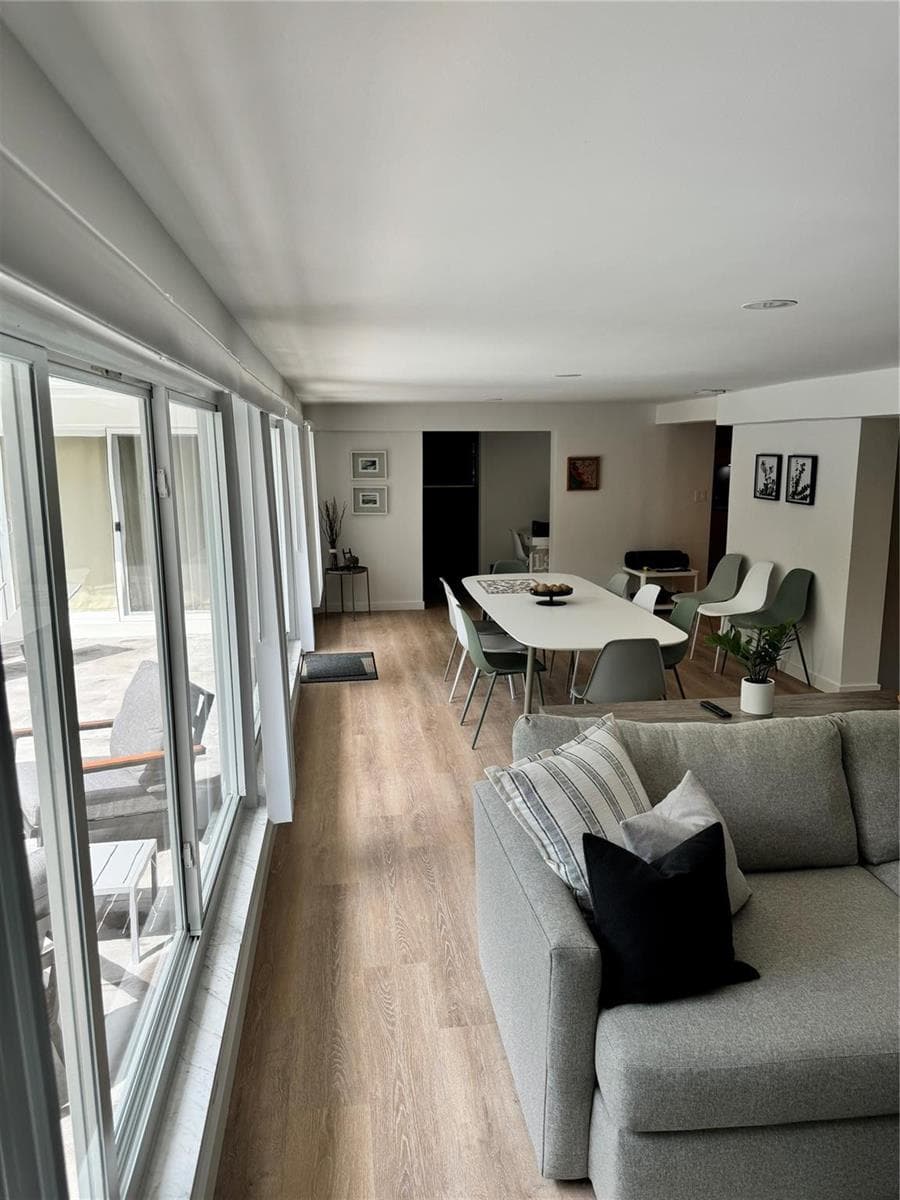 Spacious social room