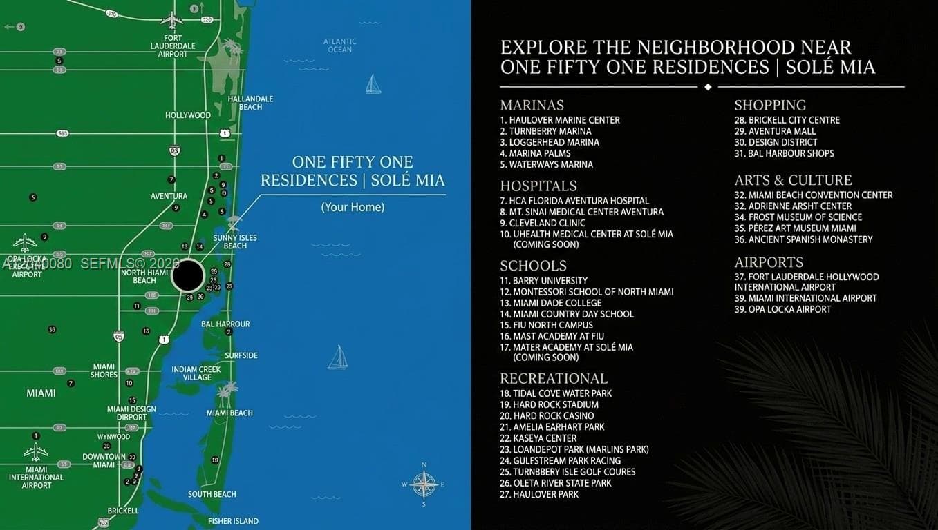 ONE FIFTHY ONE BISCAYNE · #1202 in North Miami - Photo 129