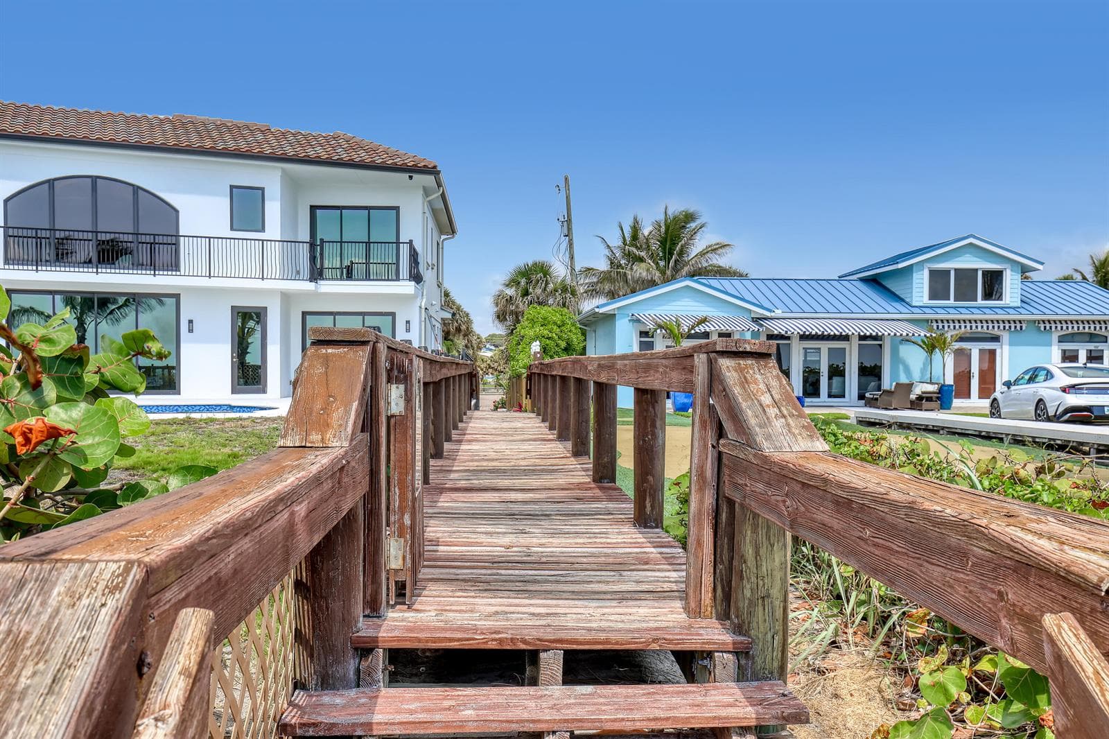 Private Access to Beach