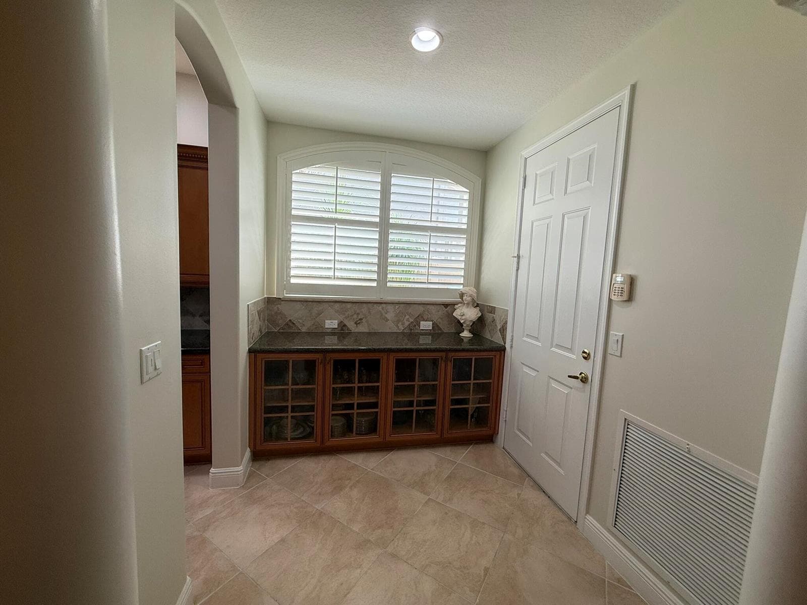 Dining Room Buffet Area View