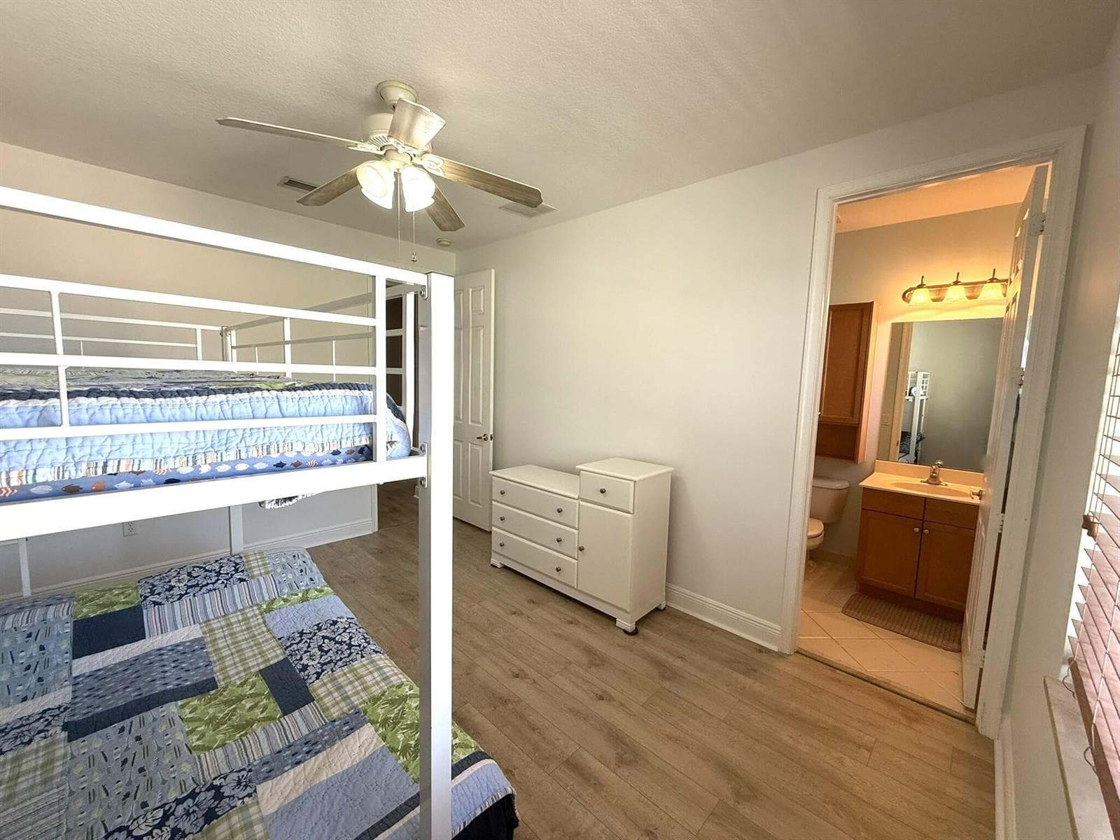 Upstairs Bedroom 1 with ensuite new floo