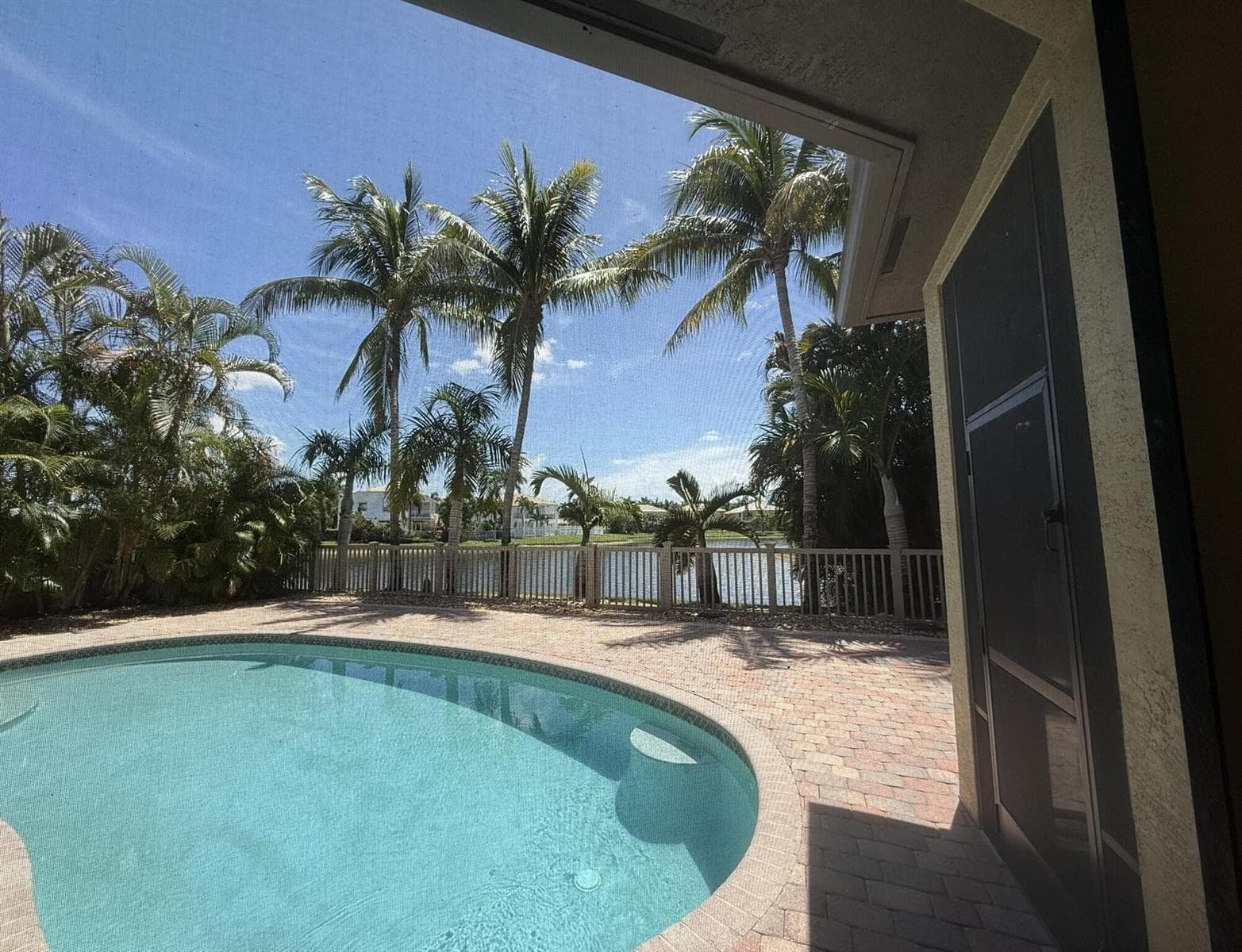 Pool and Lake Views