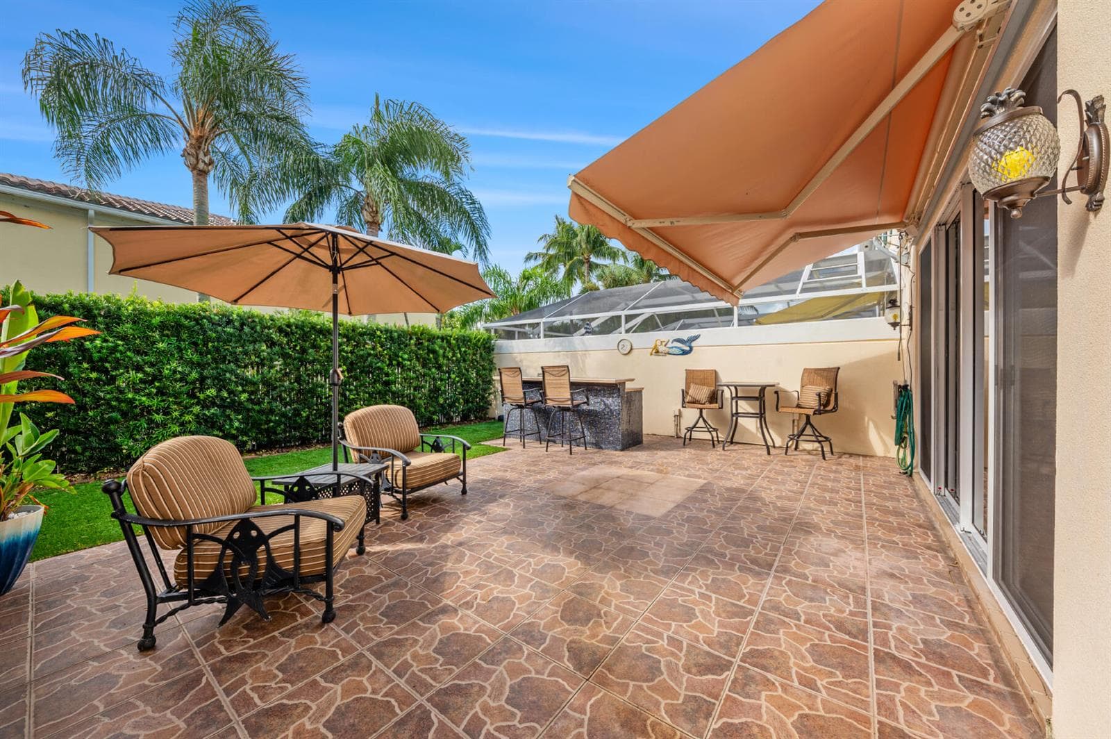 Private backyard Space