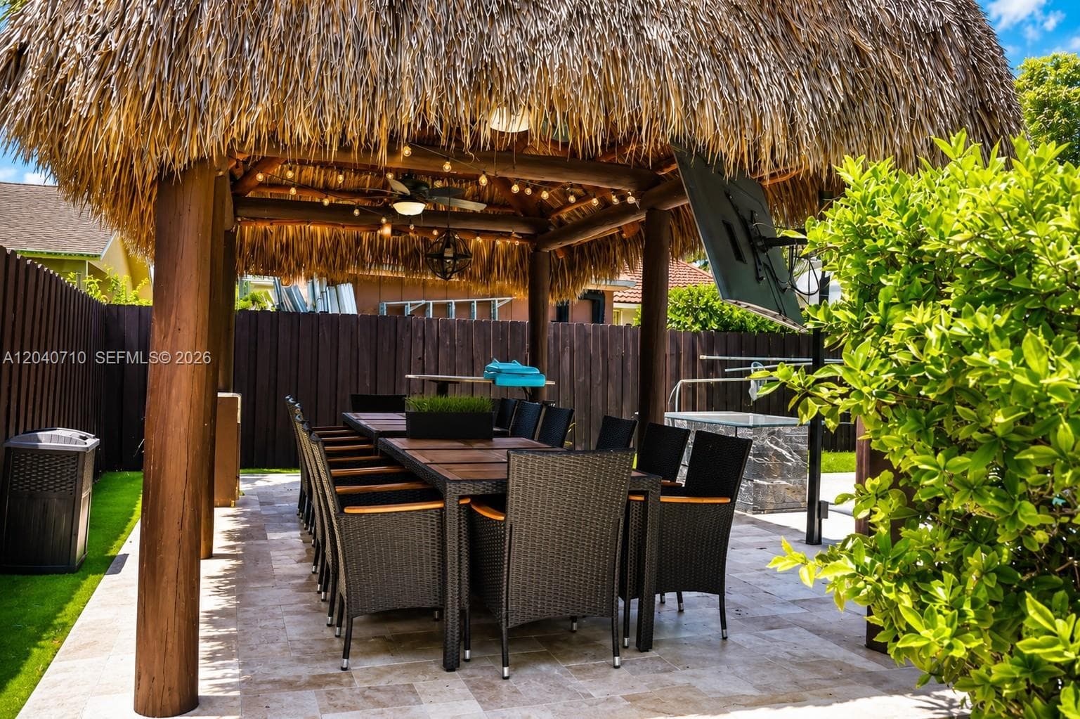 Tikki Bar Area