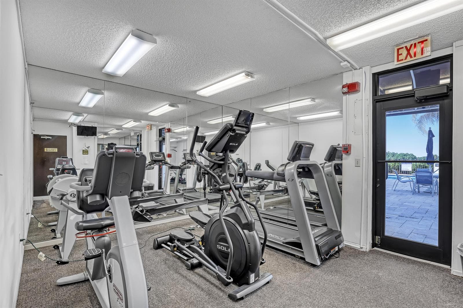 Well equiped gym