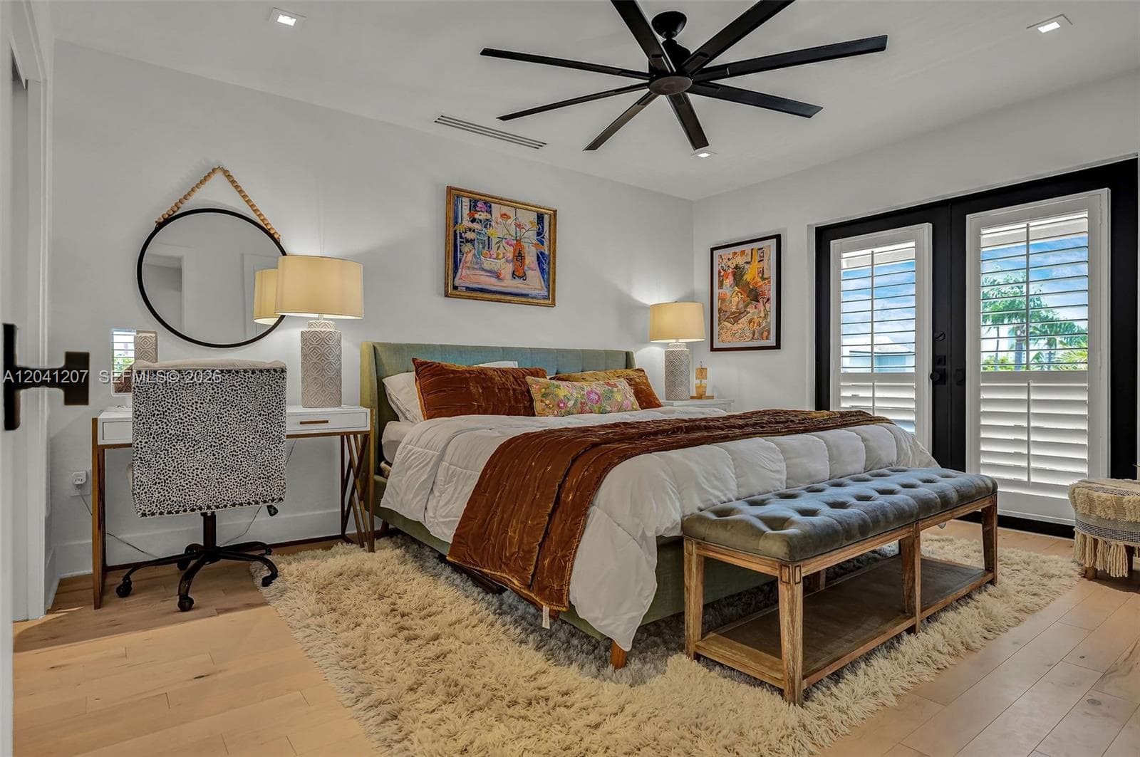 upstairs bedroom