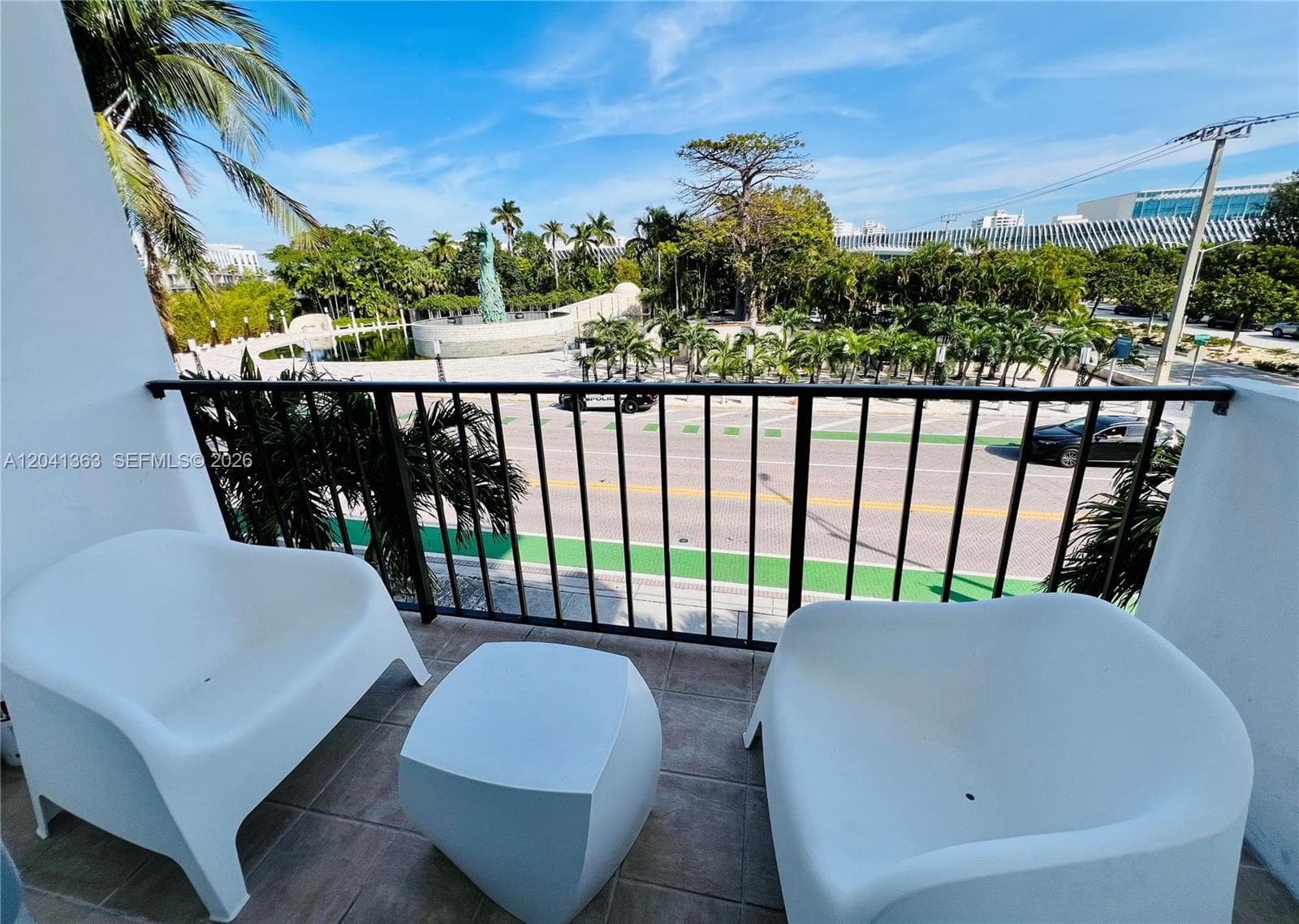 Balcony from Bedroom