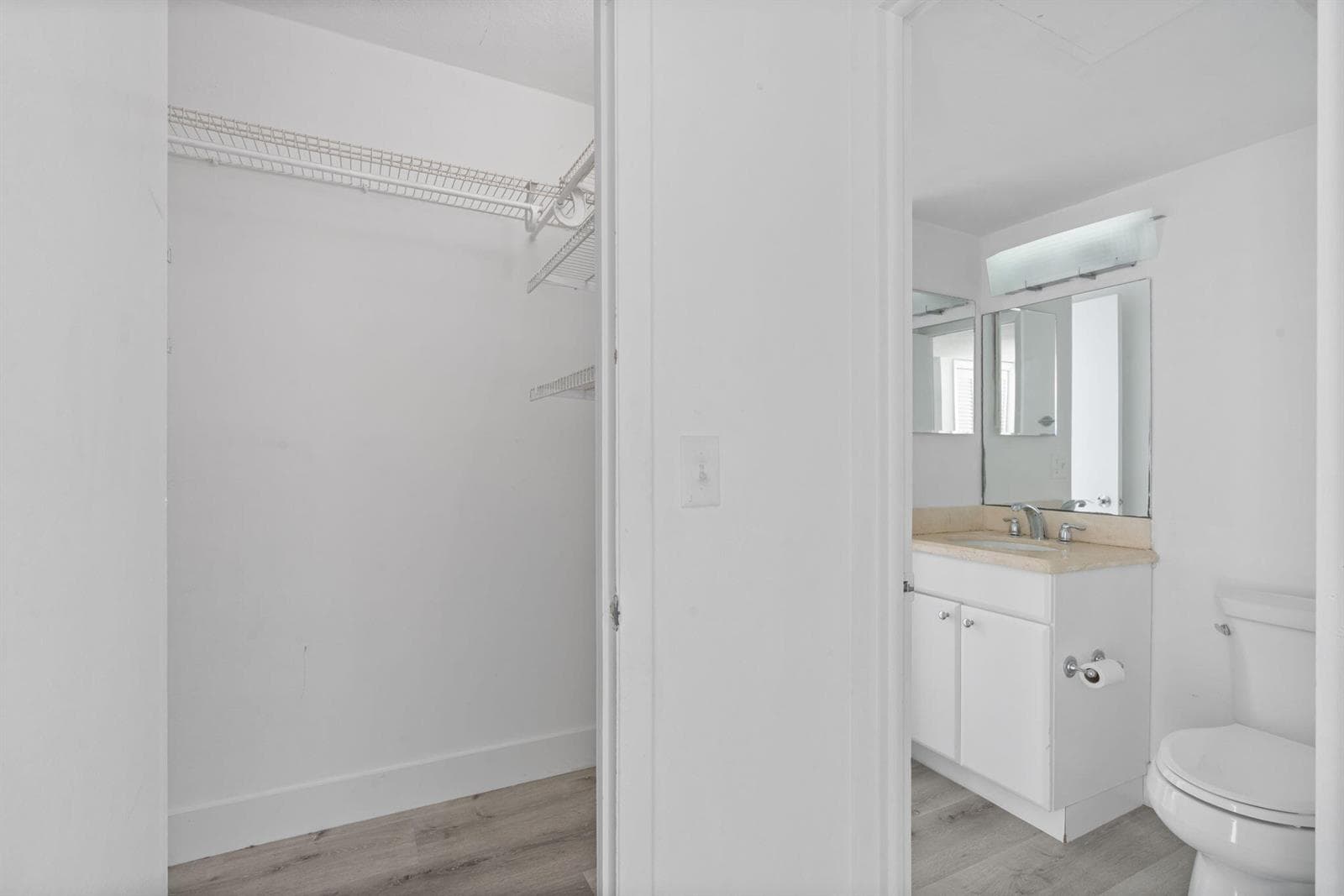 Tons of closet space