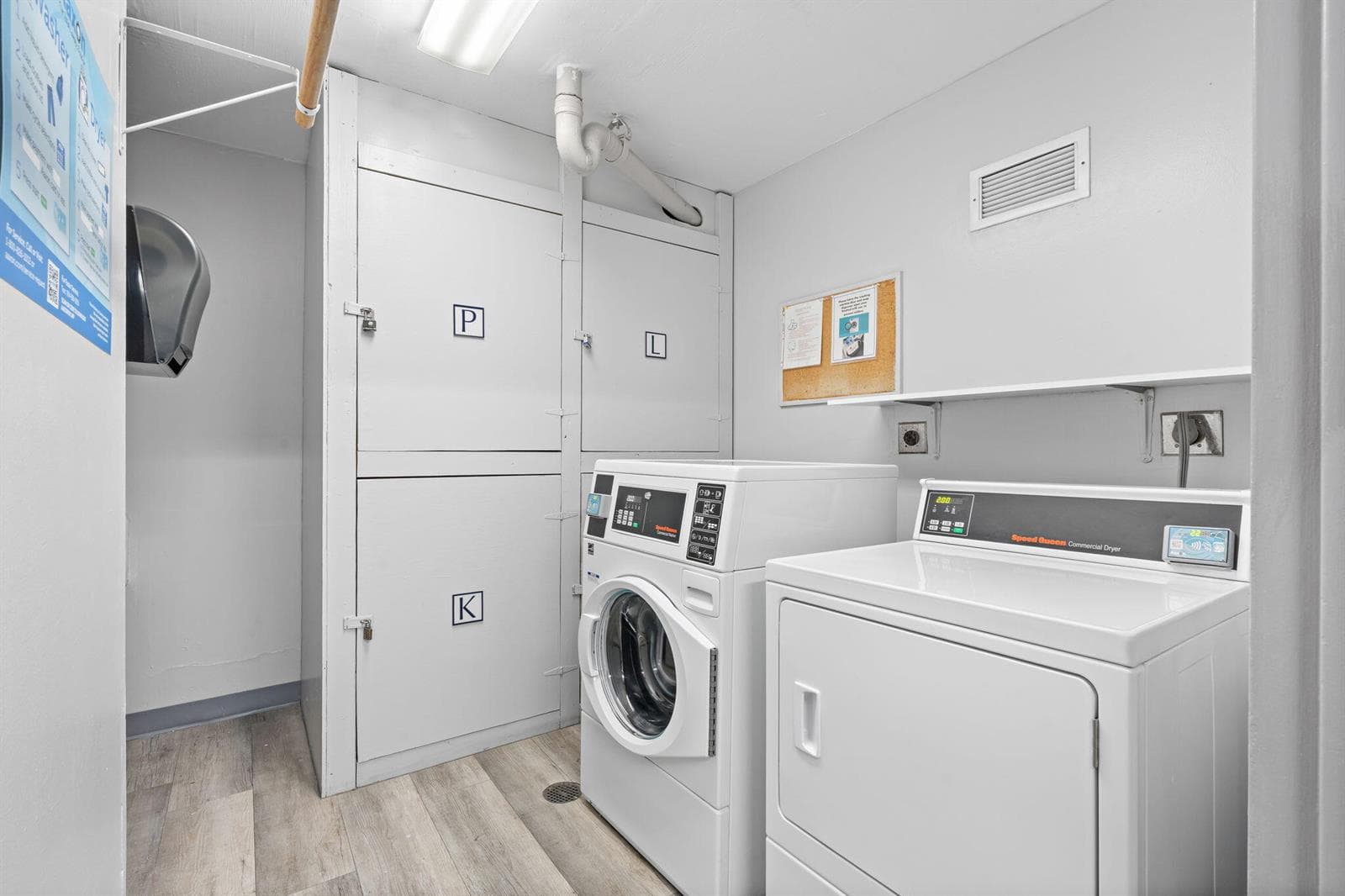 Laundry on same floor