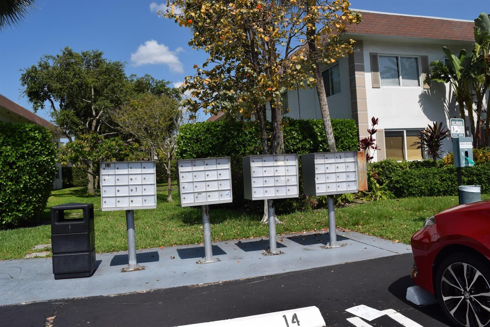 Community Mailbox Area