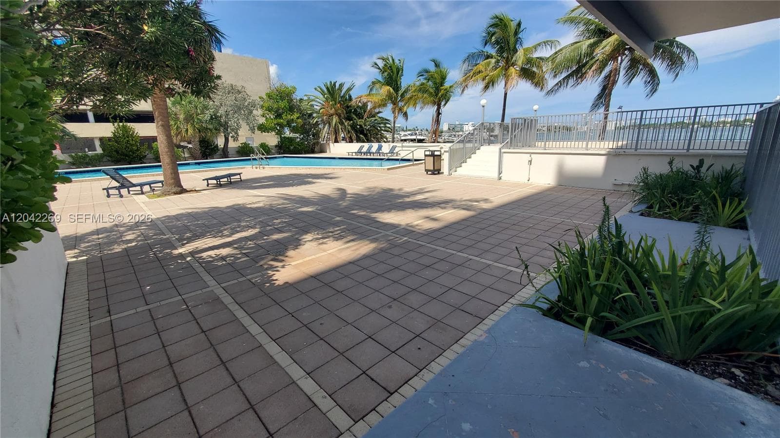 Pool Entrance Area