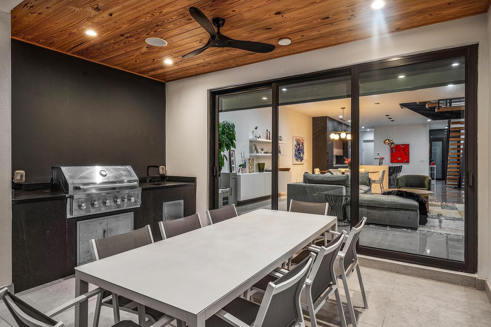 Covered Back Patio / Summer Kitchen