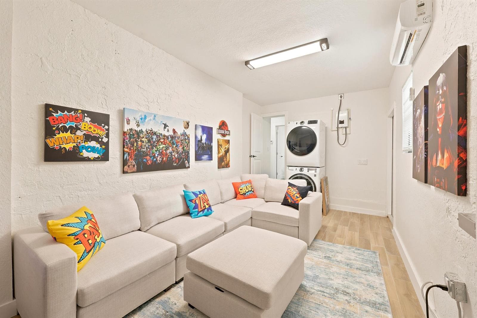 Media Room/Laundry