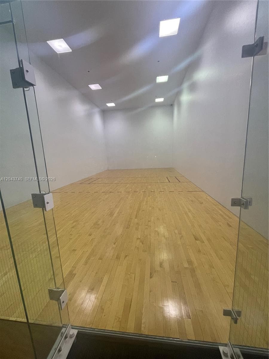 Indoor Racquetball Court