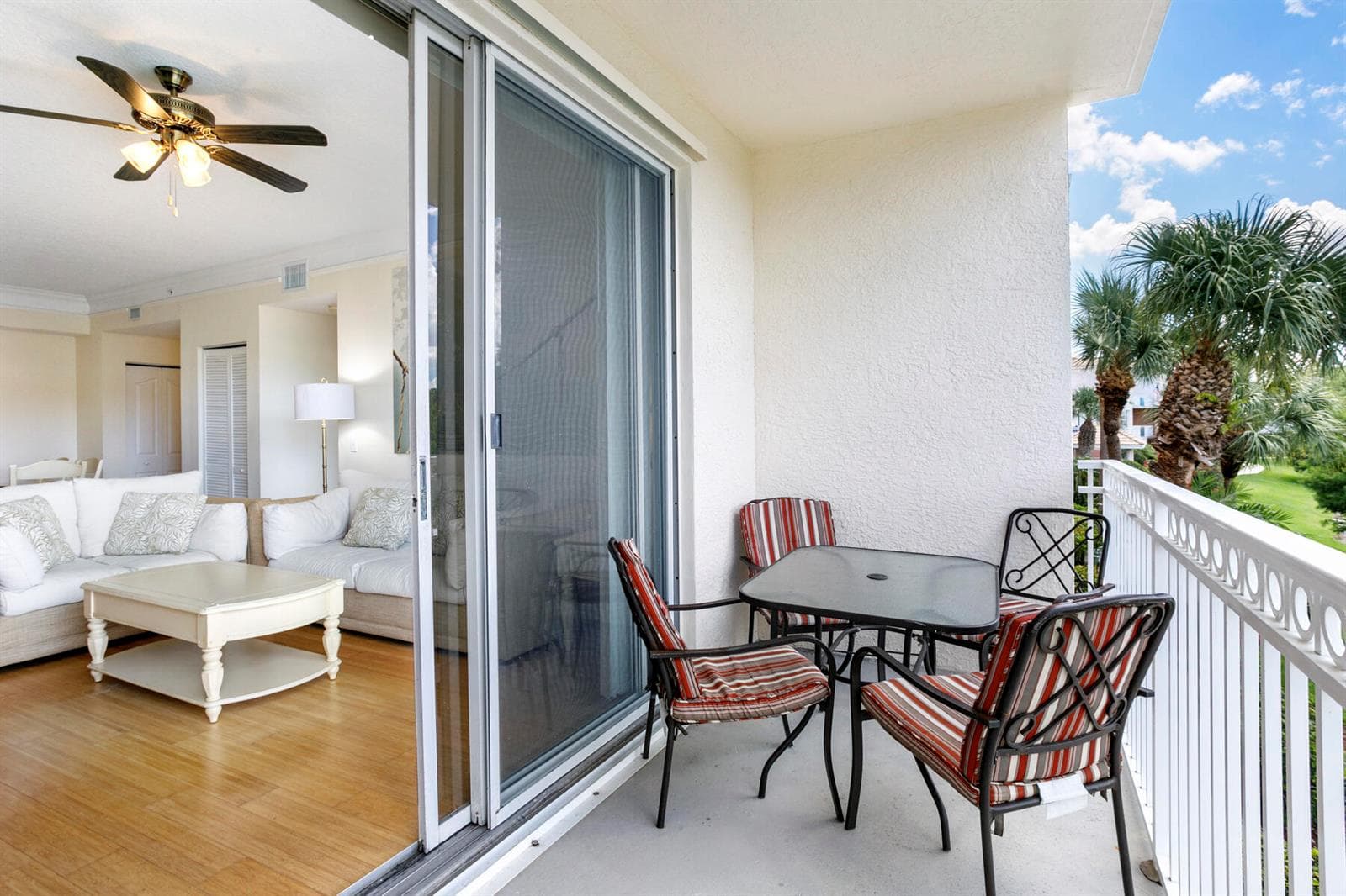 Large balcony