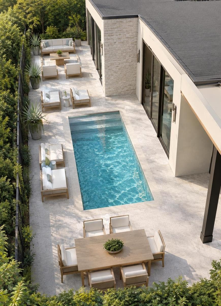 Pool Rendering 7 X 14