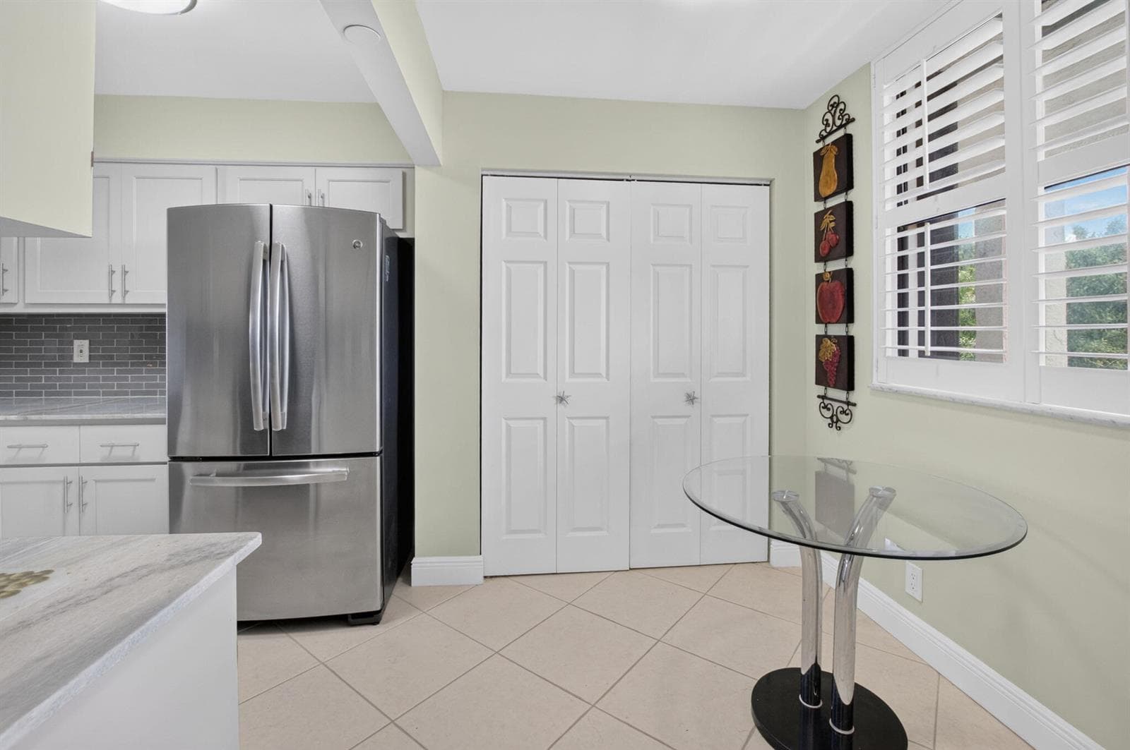 With Pantry Closet