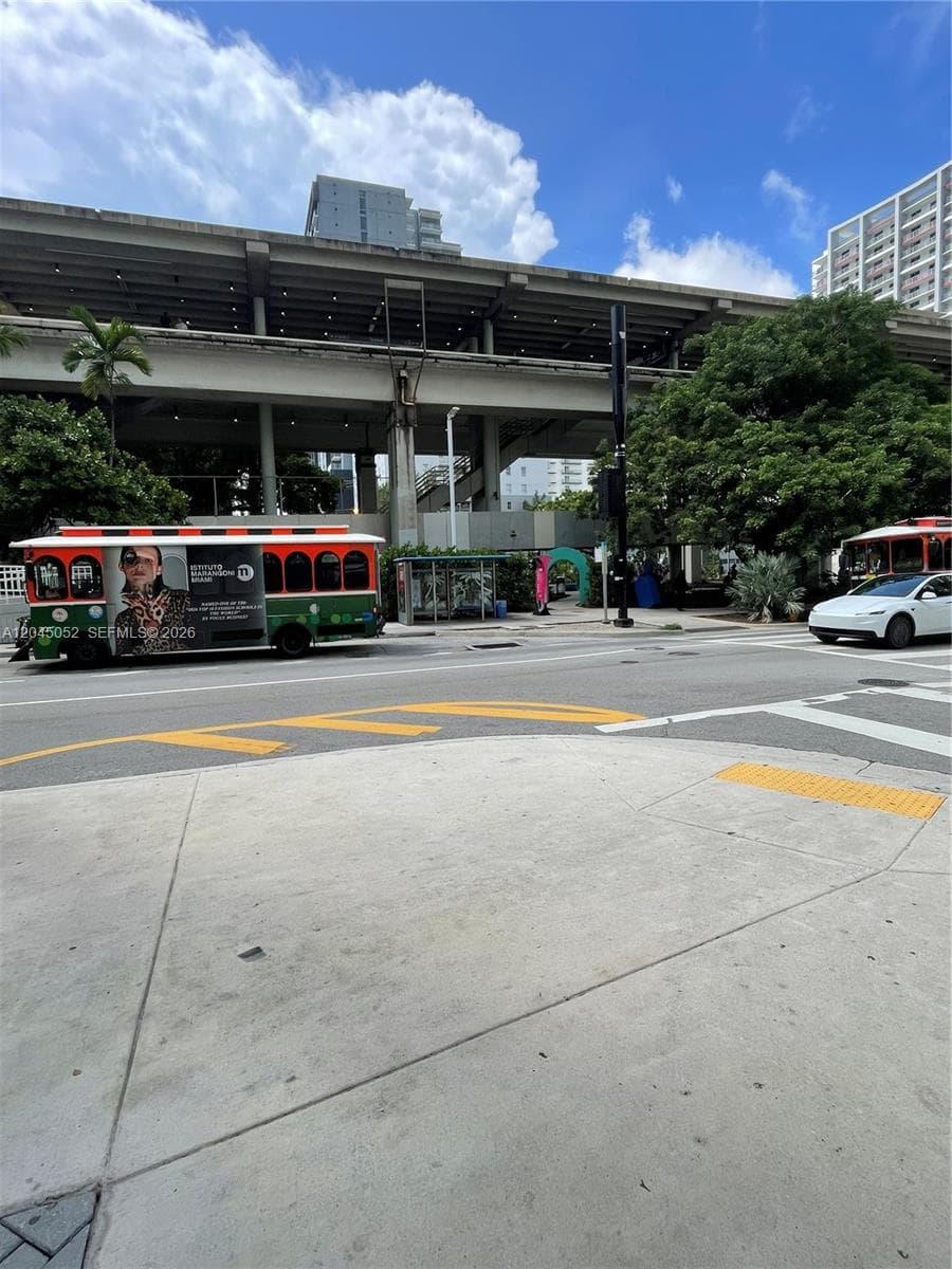 Steps away from metro rail