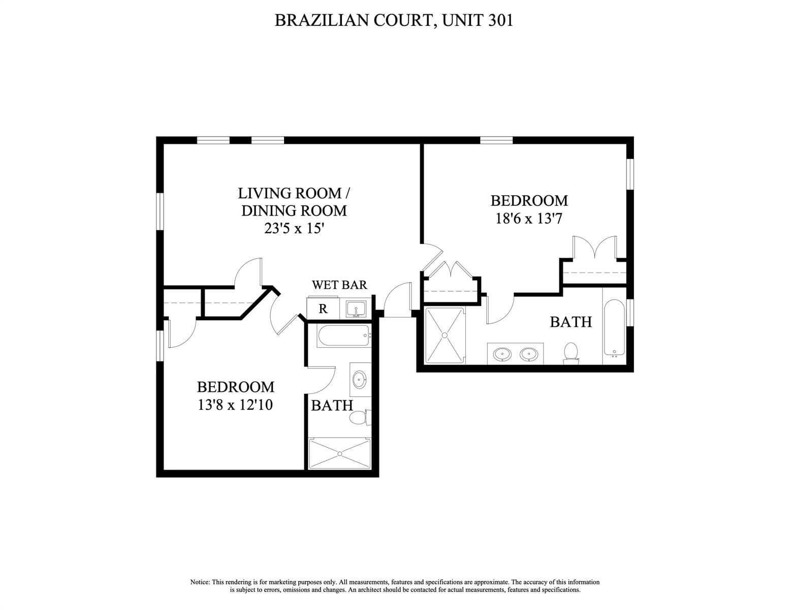 BRAZILIAN COURT, 301
