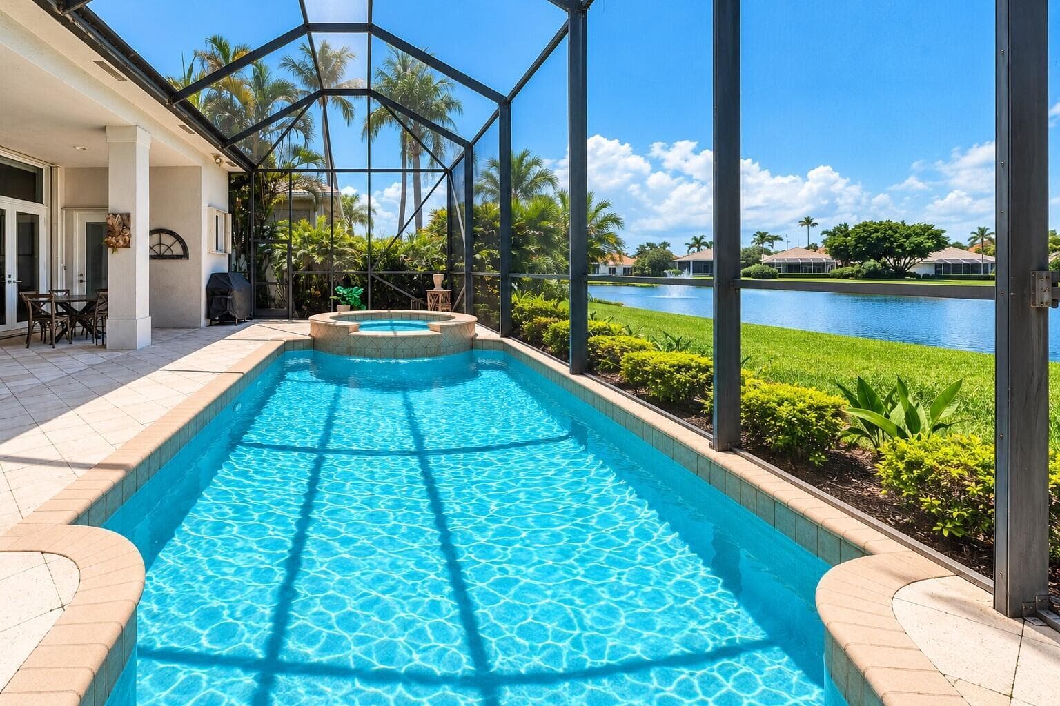 Sparkling Pool & Spa