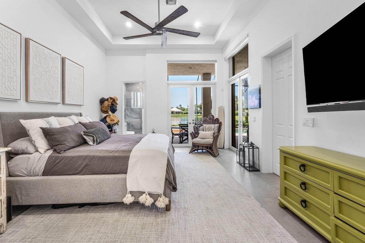 Primary Suite & Water Views