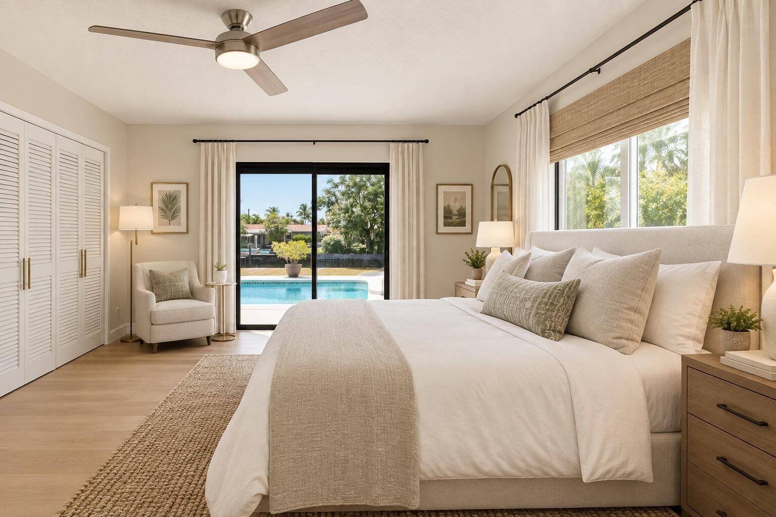 Serene Coastal Bedroom Retreat
