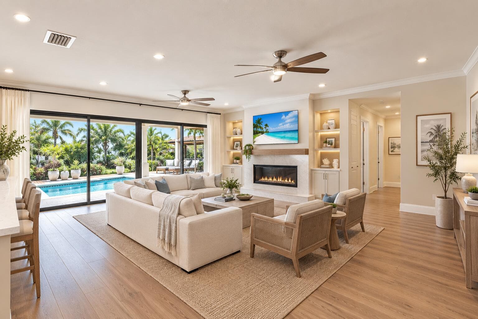 Coastal Luxury Family Room Retreat - Vir