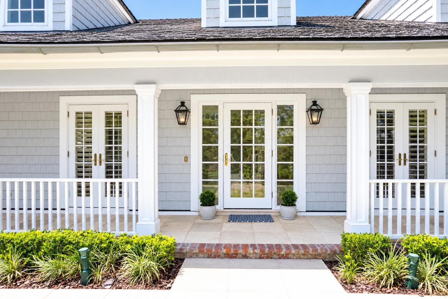 Classic French Door Entry