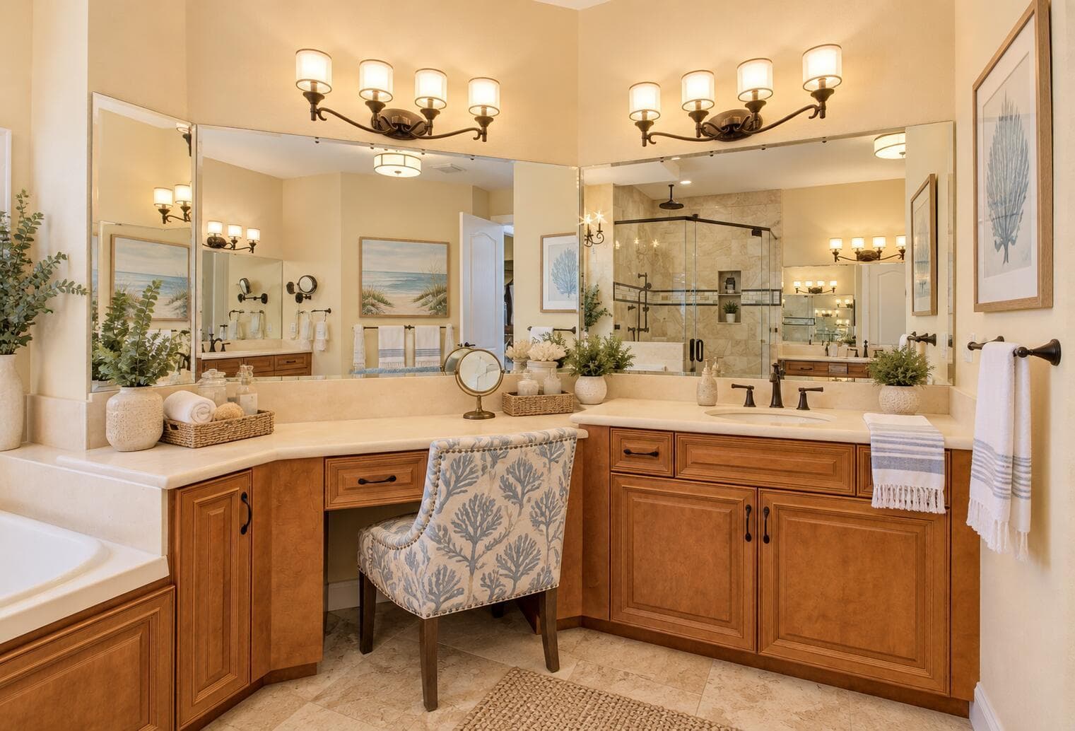 Downstairs master bath 3