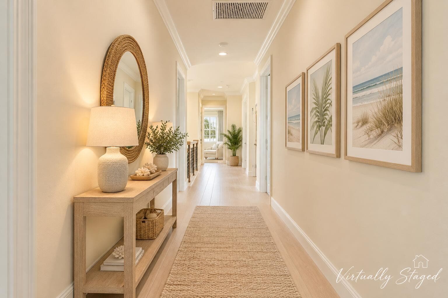 Upstairs hallway