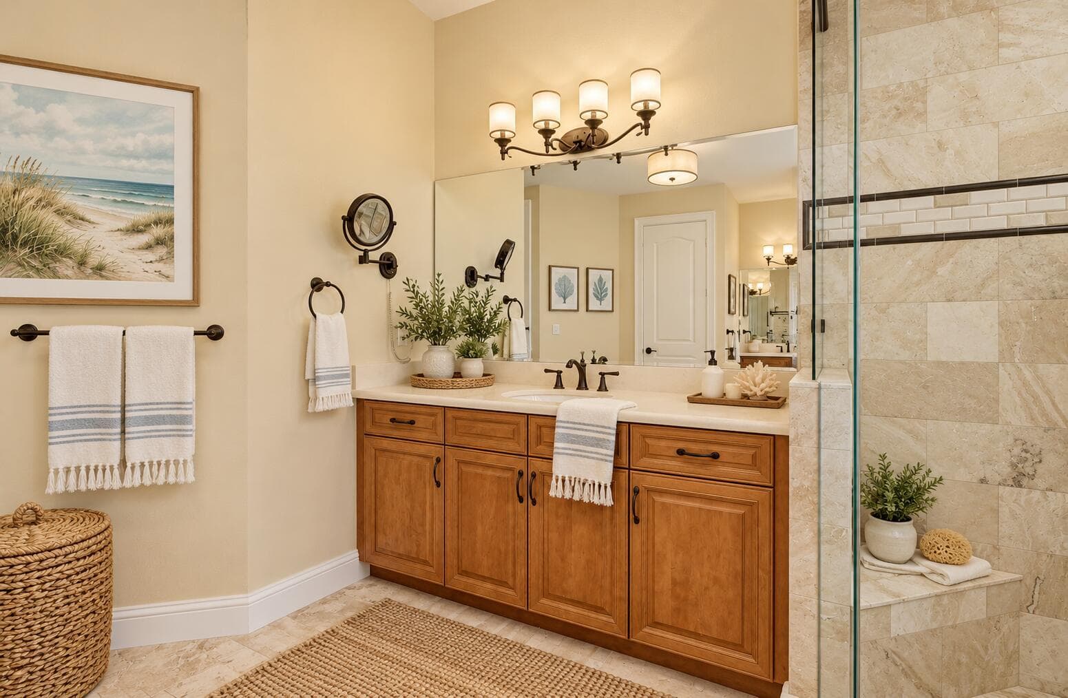 Downstairs master bath 2
