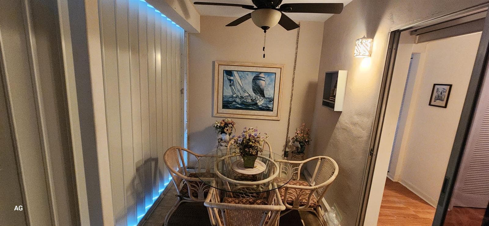Patio Hurricane shutters