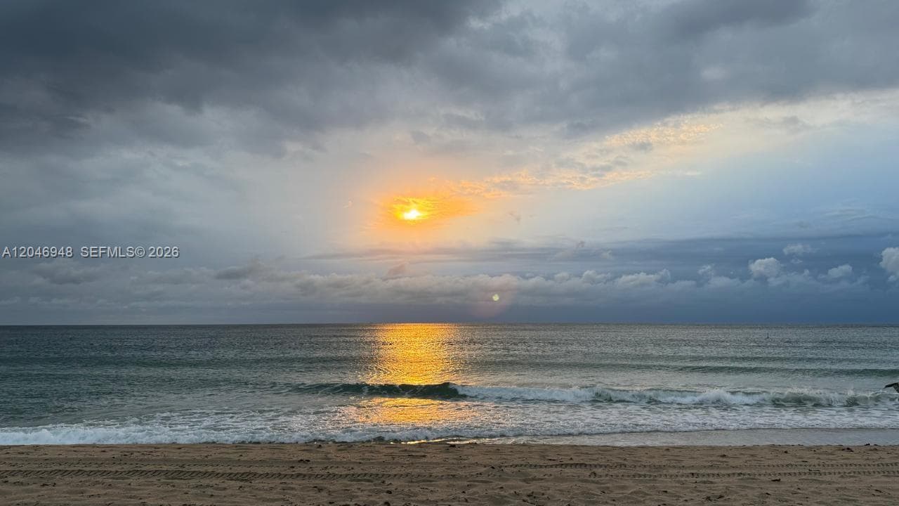 The beach is your back yard.