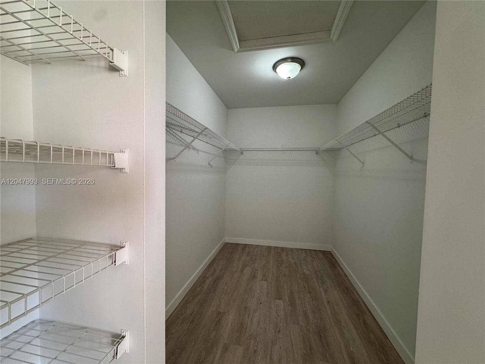 Huge Walk-In Closet in 2nd Floor Primary Suite