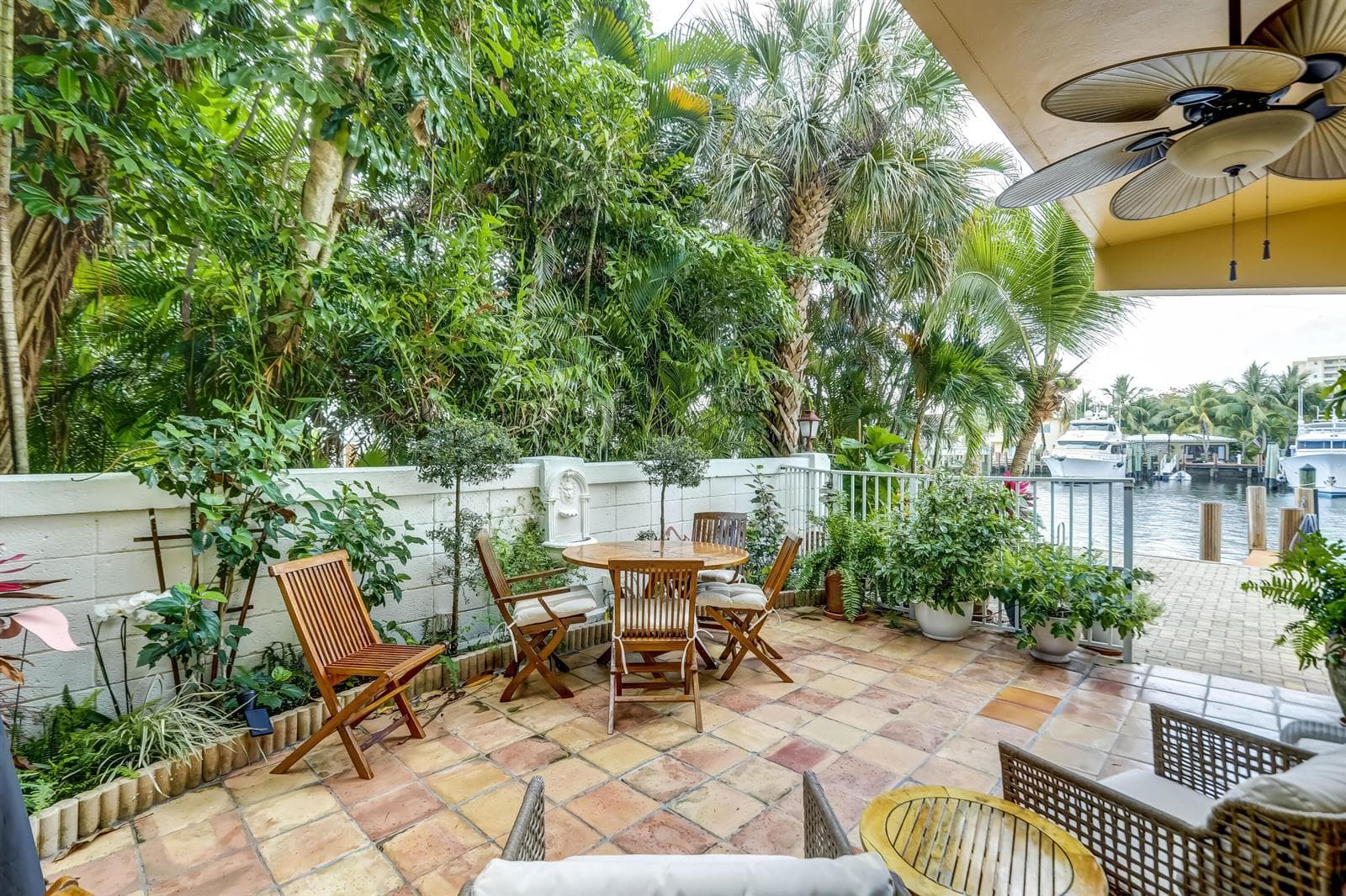 Views of Middle River from Patio