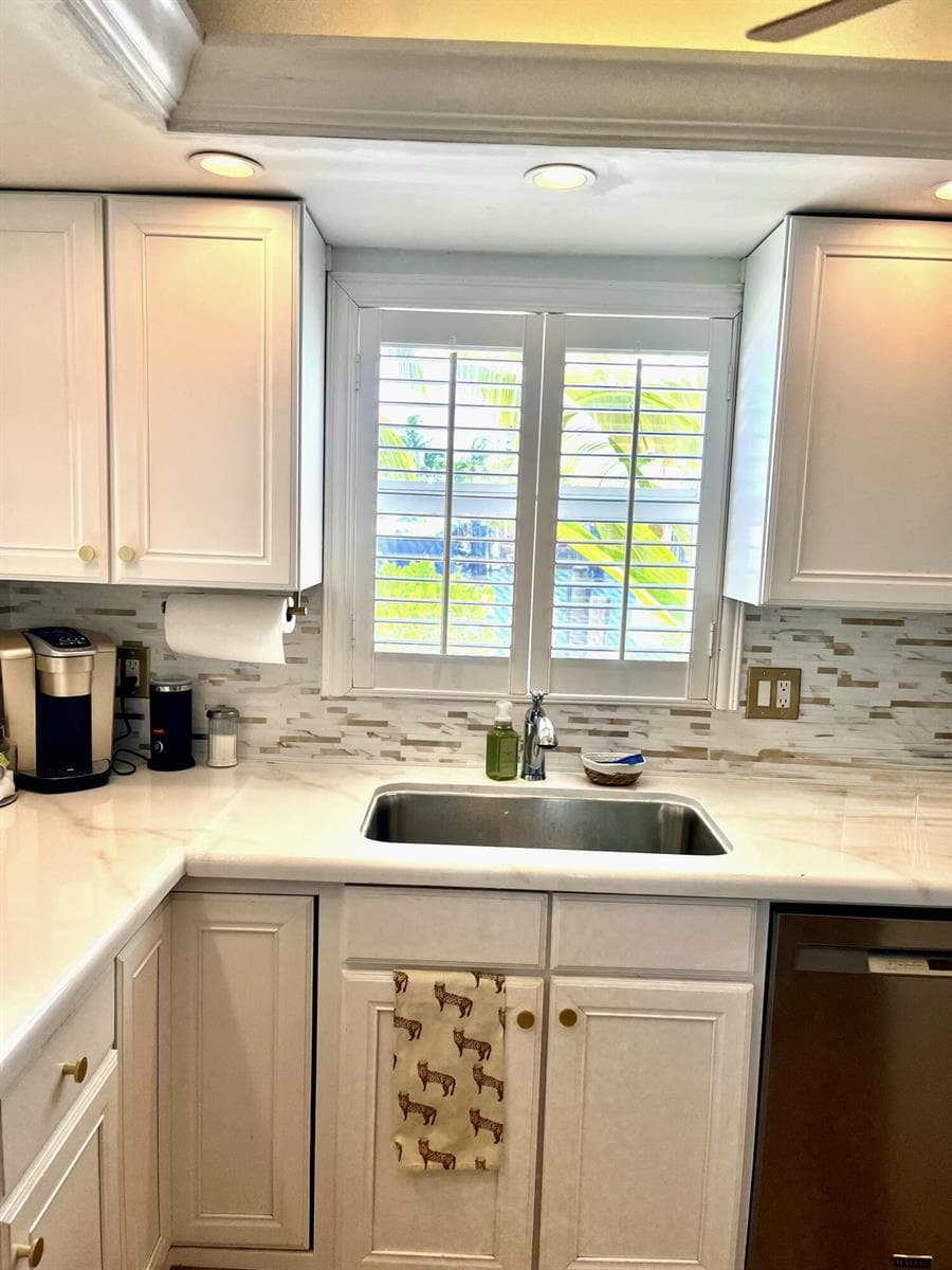View of River from Kitchen