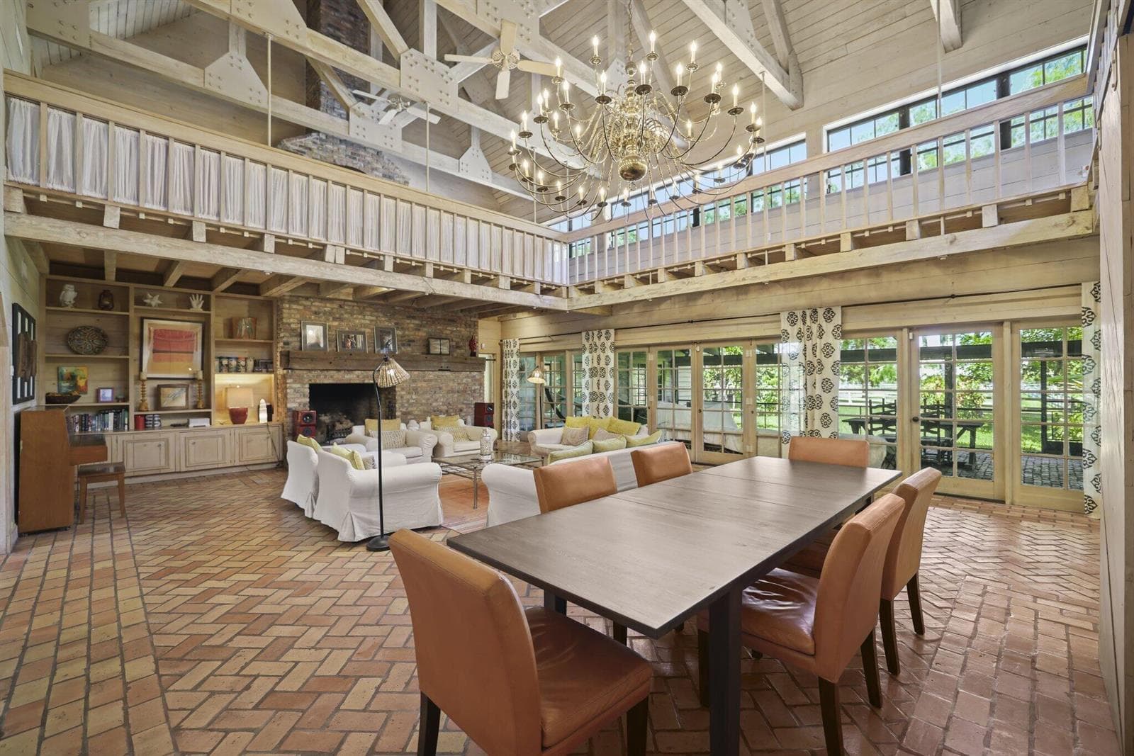 seating area in great room
