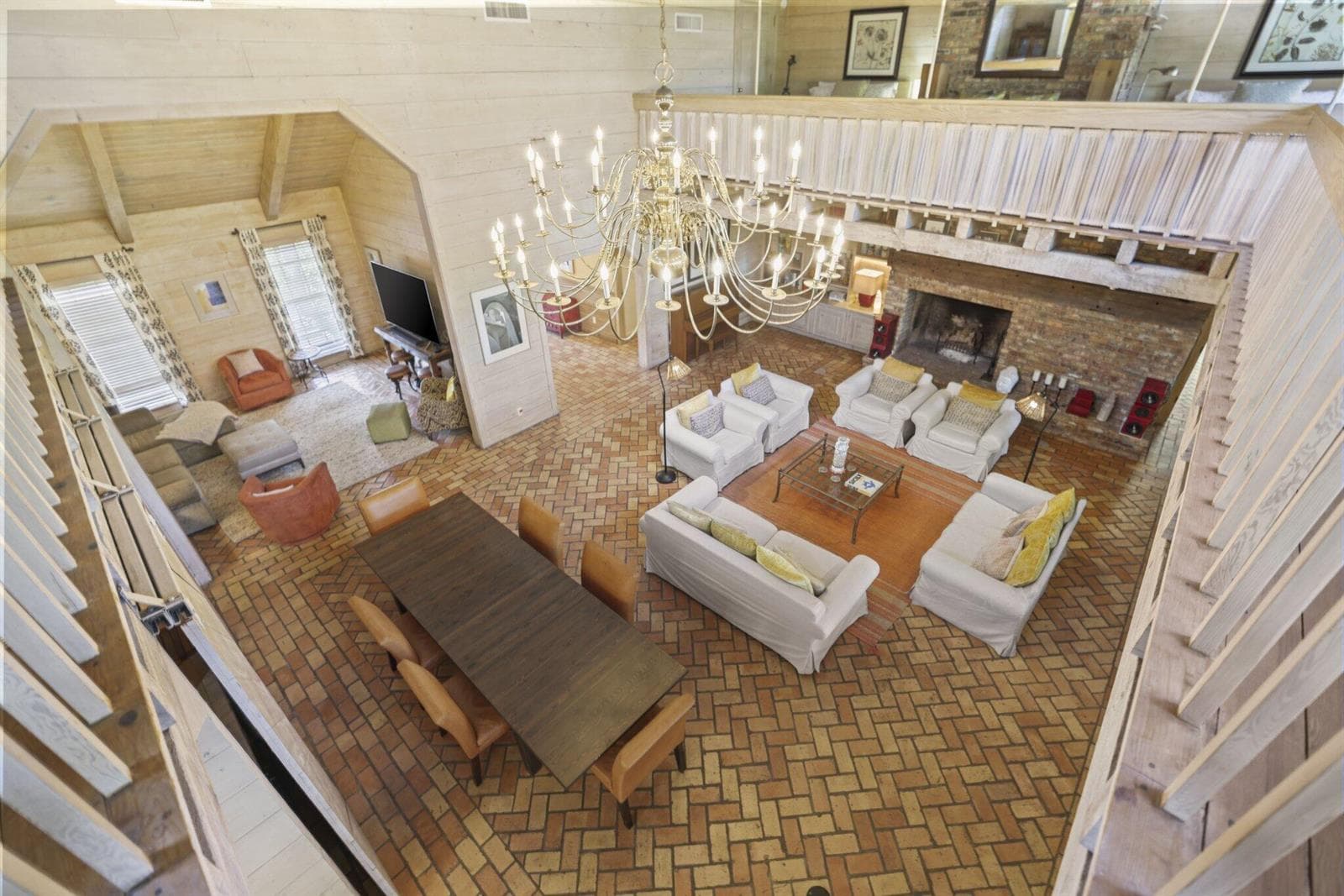view from loft