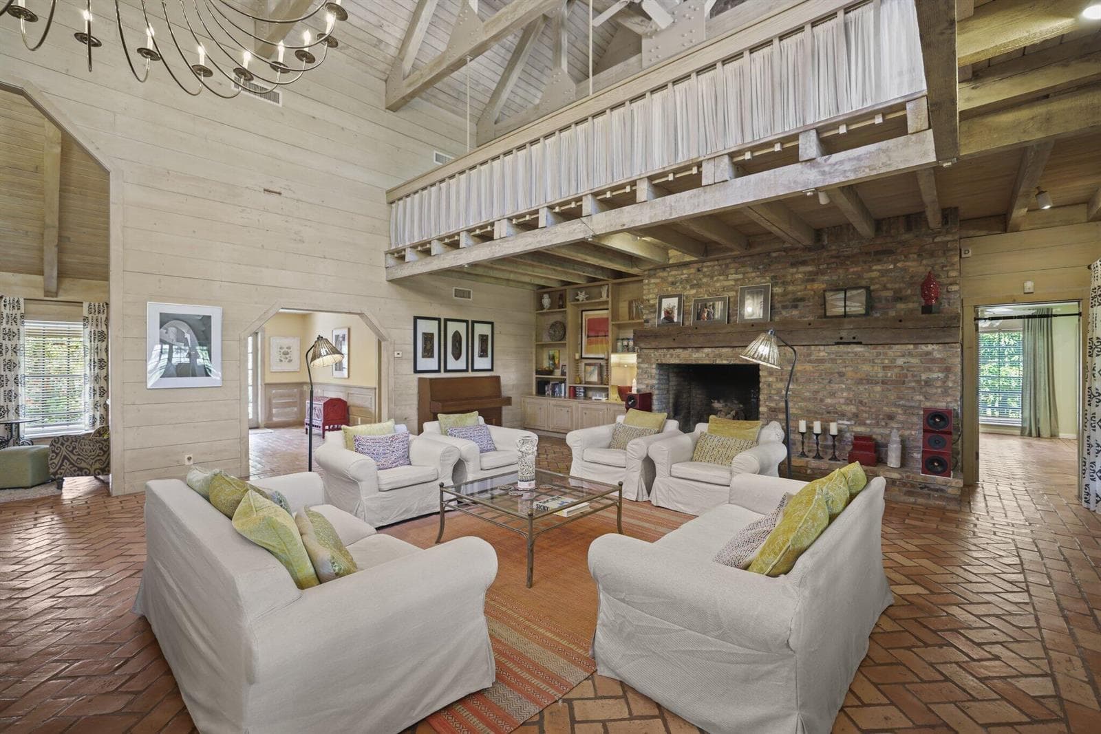 Fire place in great room