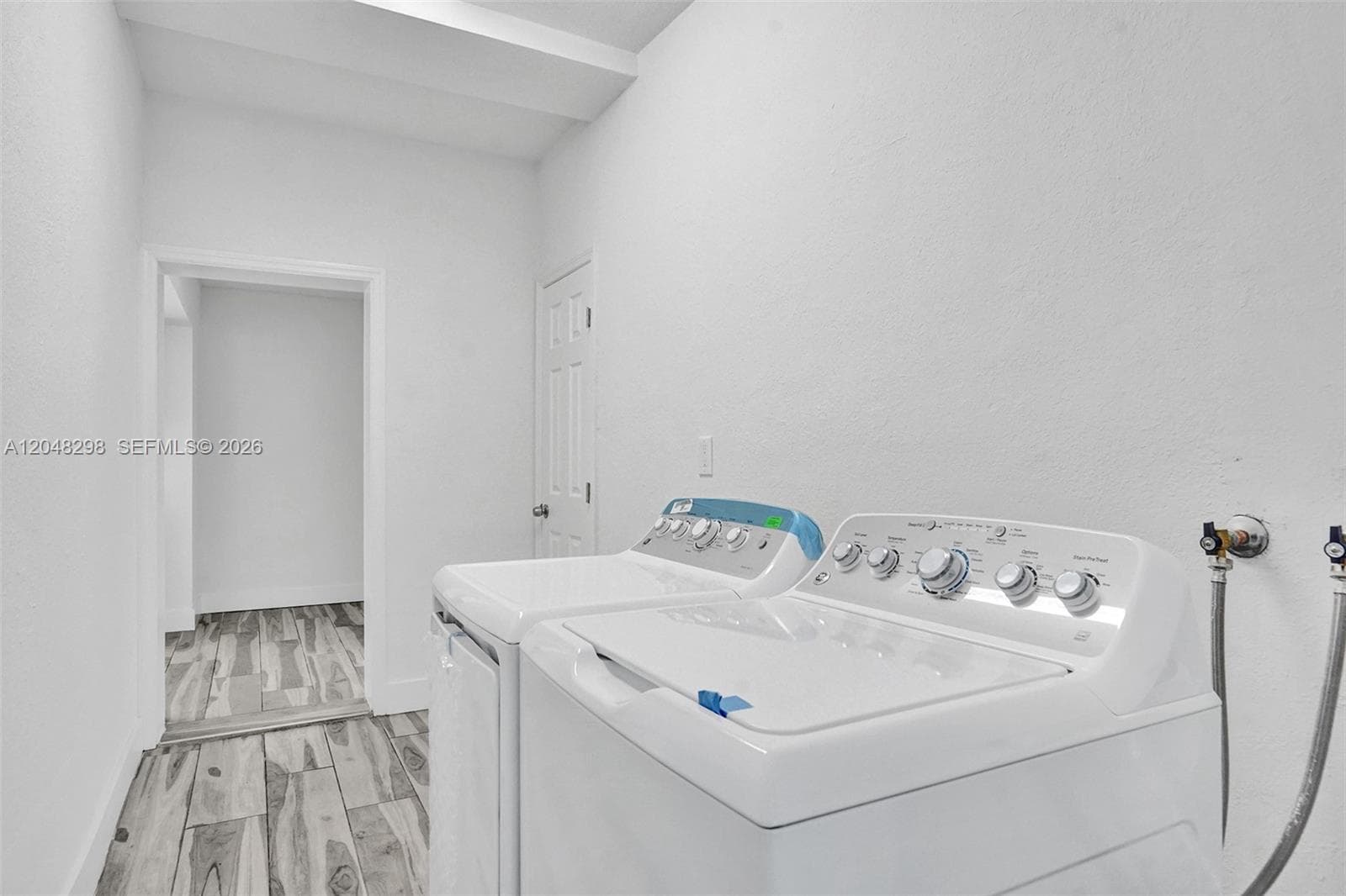 Laundry area