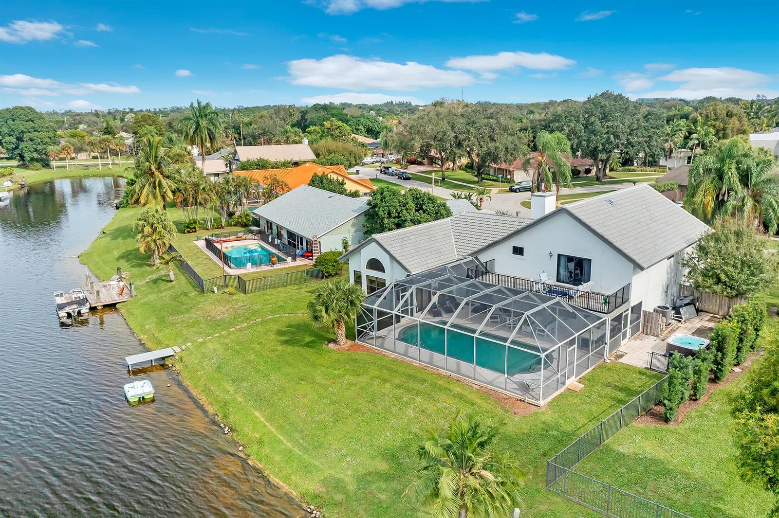 Aerial Rear View