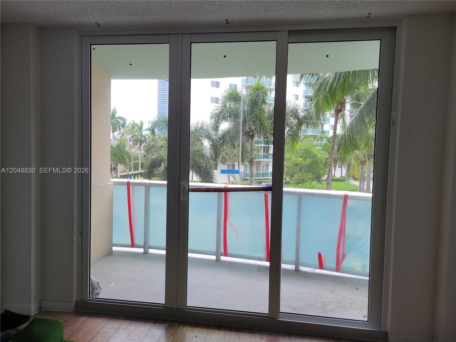Sliding Balcony Door New Hurricane High Impact.