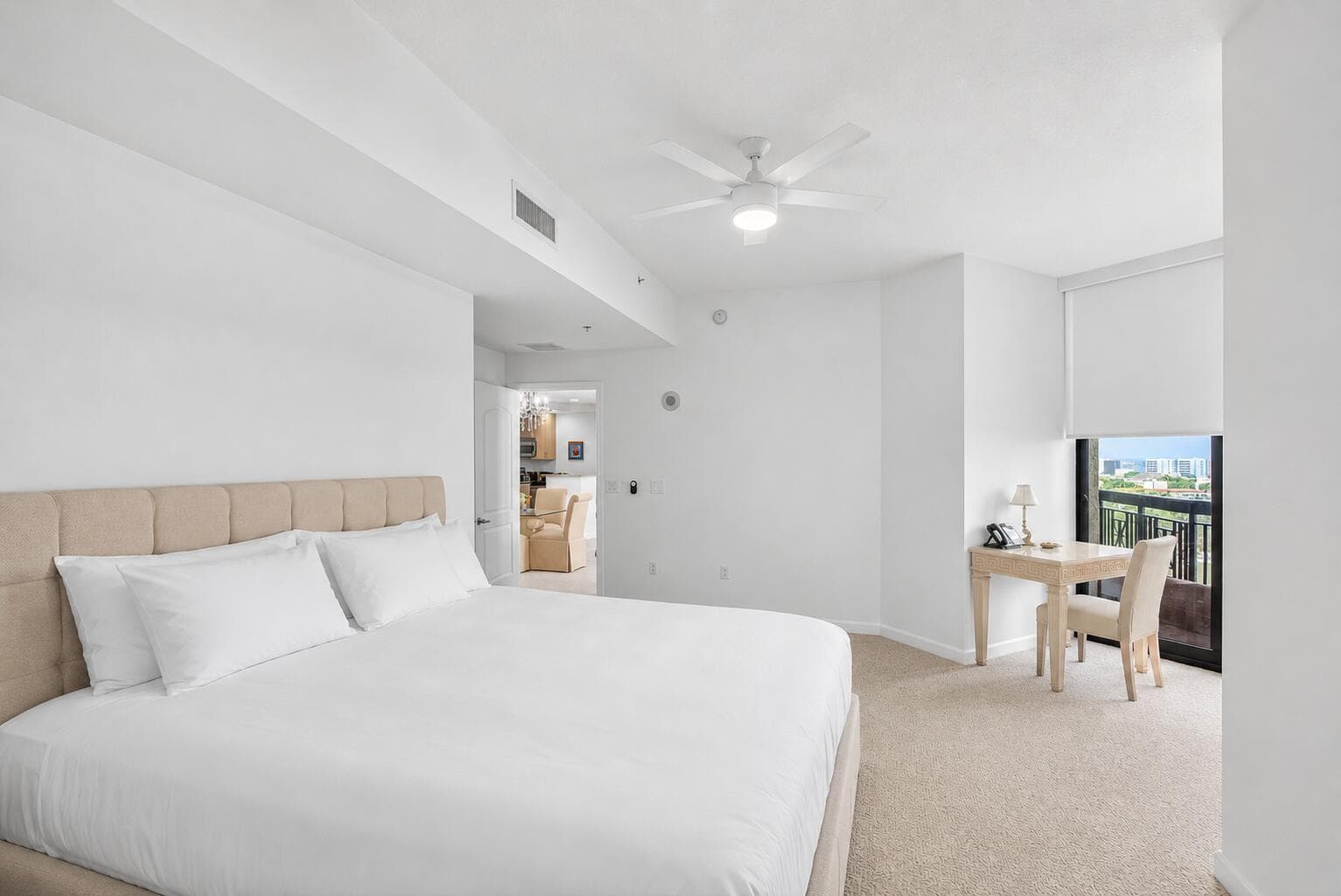 Primary Bedroom Sitting Area & Balcony