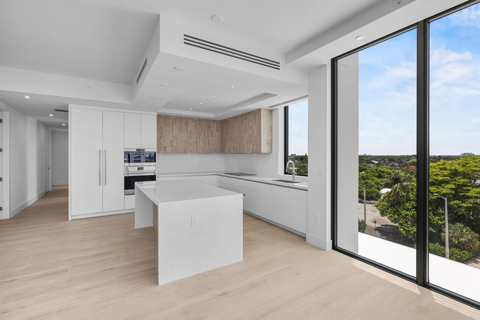 Bright open floor plan