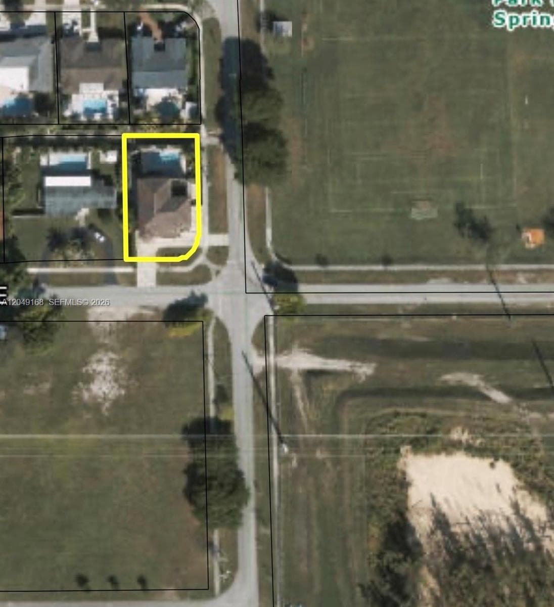 Aerial Site Plan. Illustrating the property boundaries and site position relative to the local infrastructure